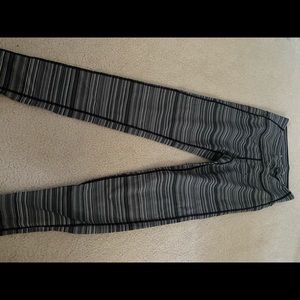 Striped Full Length Leggings